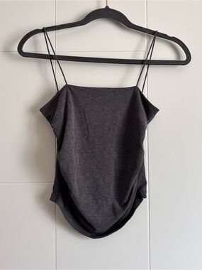 3/$25 Women’s Charcoal Gray Spaghetti Strap Tank Top